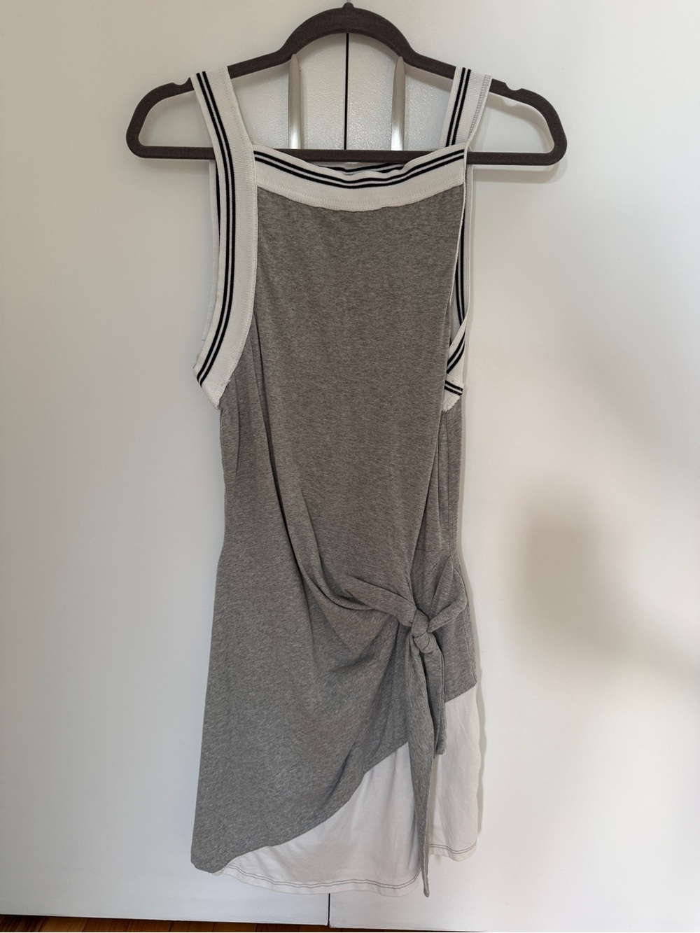 Daily Practice Tie Waist Mini Dress